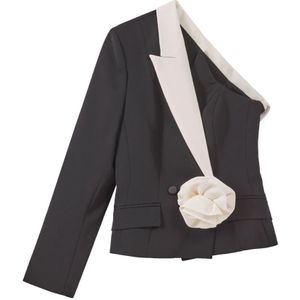 Karl Lagerfeld, Dames, Jassen, Zwart, Maat: XS Wol,