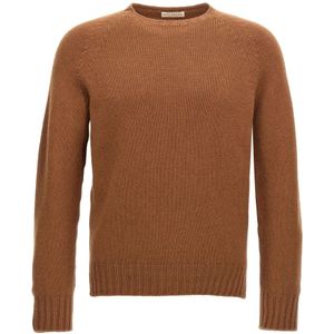 Ma'ry'ya, Heren, Truien, Bruin, Maat: L Wol,