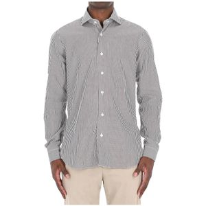 Barba, Heren, Overhemden, Veelkleurig, Maat: 2XL Katoen,