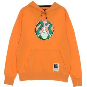 Jordan, Heren, Sweatshirts & Hoodies, Oranje, Maat: XL Katoen,