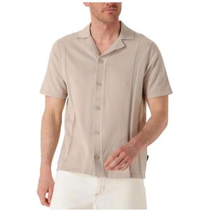 Saint Steve, Heren, Overhemden, Beige, Maat: XL