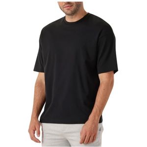 Drykorn, Heren, Tops, Zwart, Maat: M Katoen,