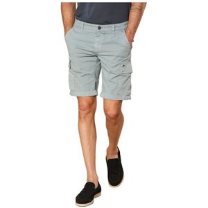 Mason's, Heren, Korte broeken, Blauw, Maat: 3XL Katoen,