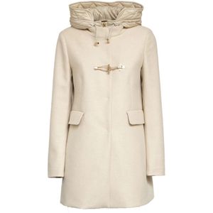 Fay, Dames, Mantels, Beige, Maat: XL Wol,