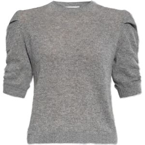 Frame, Dames, Truien, Grijs, Maat: XS Kasjmier,