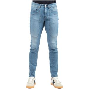 Jeckerson, Heren, Jeans, Blauw, Maat: W28 Denim,