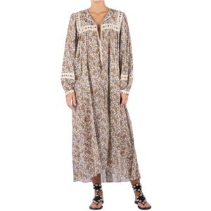 Isabel Marant, Dames, Jurken, Veelkleurig, Maat: 2XS Katoen,