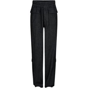 Dries Van Noten, Heren, Broeken, Blauw, Maat: M