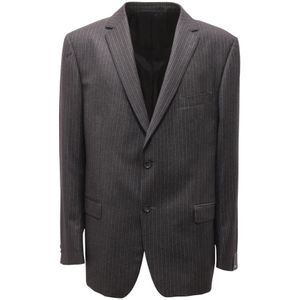 Zegna, Heren, Jassen, Grijs, Maat: 3XL Wol,