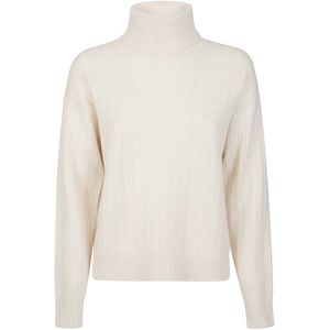 Eleventy, Dames, Truien, Beige, Maat: XS Wol,