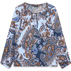 Fiorella Rubino, Dames, Blouses & Shirts, Veelkleurig, Maat: XL Viscose,