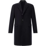 Boggi Milano, Heren, Mantels, Blauw, Maat: XS Kasjmier,