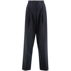 Golden Goose, Dames, Broeken, Blauw, Maat: 2XS Katoen,