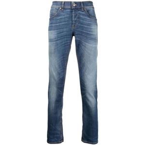 Dondup, Heren, Jeans, Blauw, Maat: W34 Katoen,