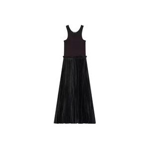 Balenciaga Midi Jurken , Black , Dames , Maat: S