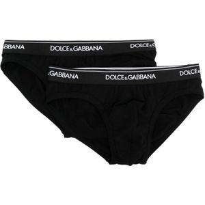Dolce & Gabbana, Heren, Ondergoed, Zwart, Maat: XL Katoen,