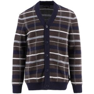 Barbour, Heren, Truien, Bruin, Maat: M Wol,