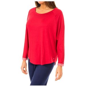 Tommy Hilfiger, Dames, Tops, Rood, Maat: XS Modal,