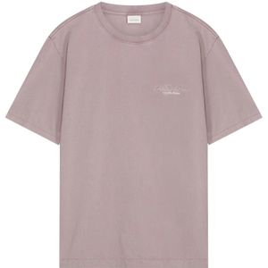 Filling Pieces, Heren, Tops, Roze, Maat: M Vinyl,