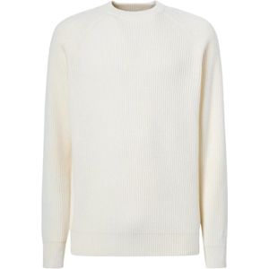 MC2 Saint Barth, Heren, Truien, Wit, Maat: L Wol,