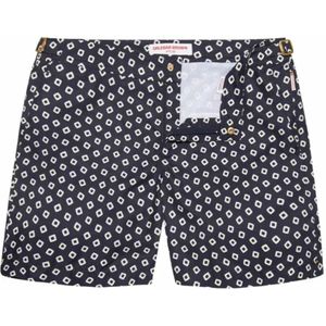 Orlebar Brown, Heren, Badkleding, Blauw, Maat: W32 Poliester,