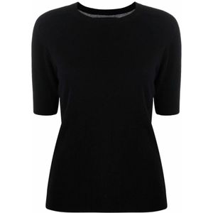 Lisa Yang, Dames, Truien, Zwart, Maat: XS Kasjmier,