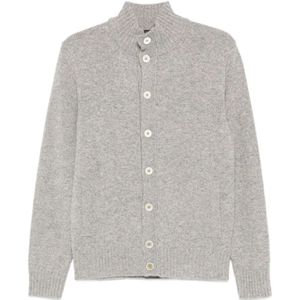 Zanone, Heren, Truien, Grijs, Maat: 2XL Wol,