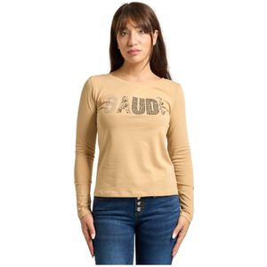 Gaudi, Dames, Tops, Beige, Maat: S