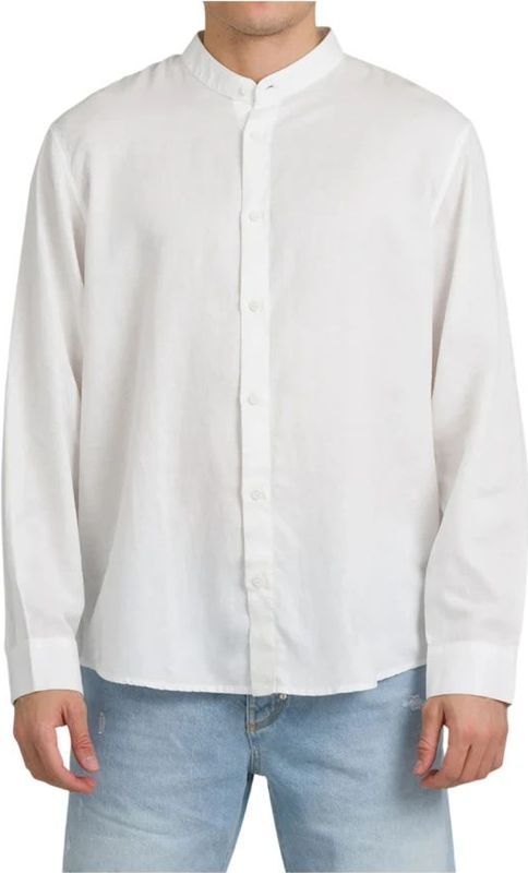 Armani Exchange - Essentiële Klassieke Overhemd - Wit - Heren