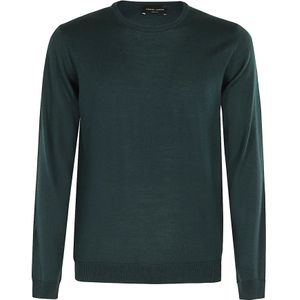 Roberto Collina, Heren, Truien, Groen, Maat: 2XL Wol,