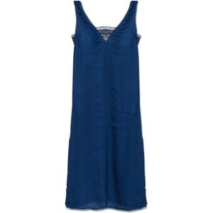 Zadig & Voltaire, Dames, Jurken, Blauw, Maat: L Satijn,
