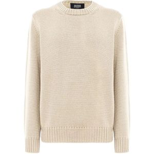 Alpha Studio, Heren, Truien, Wit, Maat: 2XL Kasjmier,