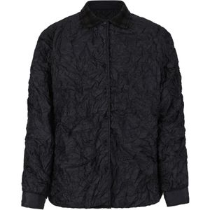 Maison Margiela, Heren, Jassen, Zwart, Maat: 3XS Wol,