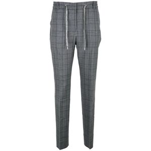 Eleventy, Dames, Broeken, Grijs, Maat: S Wol,