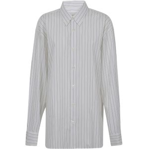 Dries Van Noten, Heren, Overhemden, Blauw, Maat: M