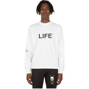 Death Cigarettes, Heren, Tops, Wit, Maat: S Katoen,