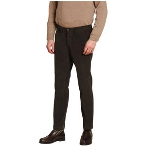 Mason's, Heren, Broeken, Groen, Maat: S Corduroy,