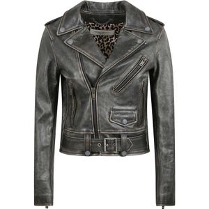 Golden Goose, Dames, Jassen, Zwart, Maat: S Zijde,