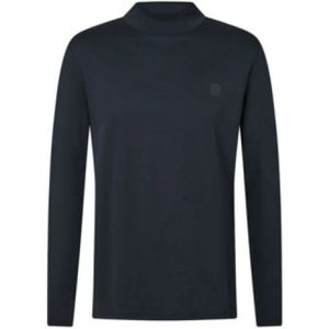 Baldessarini, Heren, Tops, Blauw, Maat: L Katoen,