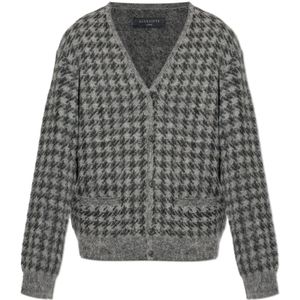 AllSaints, Heren, Truien, Grijs, Maat: XS Wol,