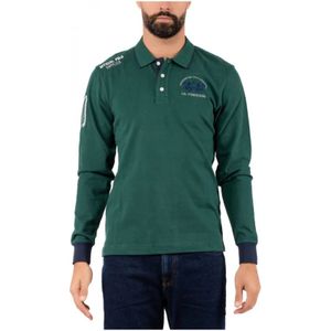 La Martina - Polo Shirt Klassieke Stijl - Groen - Katoen