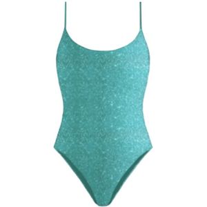 MC2 Saint Barth, Dames, Badkleding, Groen, Maat: S Nylon,