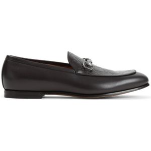 Gucci, Heren, Schoenen, Zwart, Maat: 42 1/2 EU Leer,