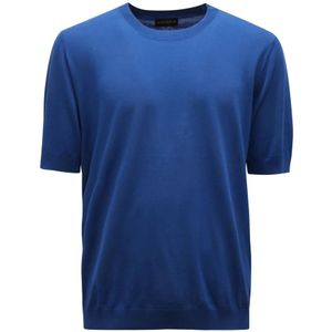 Ballantyne, Heren, Truien, Blauw, Maat: 2XL