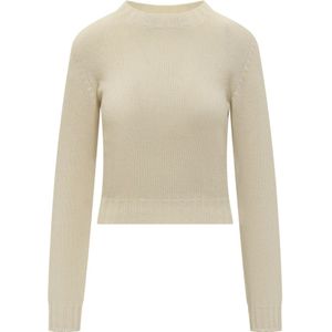 Palm Angels, Dames, Truien, Wit, Maat: XS