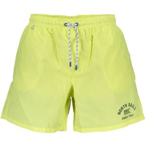 North Sails, Heren, Badkleding, Geel, Maat: M Poliester,