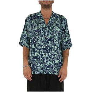 Laneus, Heren, Overhemden, Veelkleurig, Maat: M Viscose,