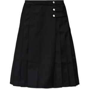 Misbhv, Dames, Rokken, Zwart, Maat: XS Leer,