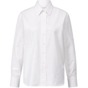 Givenchy, Dames, Blouses & Shirts, Wit, Maat: S Katoen,