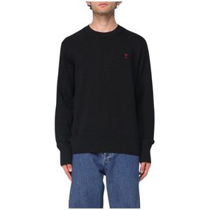 Ami Paris, Heren, Truien, Zwart, Maat: XL